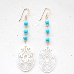14KGF　 Sleeping Beautyturquoise pierce[kgf0361] 