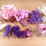 73  花材☆ハーバリウム☆プリザーブドフラワー☆アロマワックス☆キャンドル☆バラ