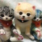 arisa様ご予約品にゃんことわんこ