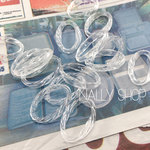 【20個】再入荷！アクリルクリアリングパーツ【MS0123】