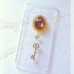 全機種対応　roseと秘密のkey　スマホケース 