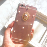 ❤︎×300 ゴールド×アリッサムiPhoneケース