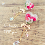 3way♡ハートのガラスドーム ハーバリウム