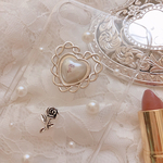 ヴィンテージローズとフラワーパール♡iPhone case