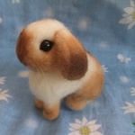 Sale❗ 羊毛たれ耳うさぎさん　