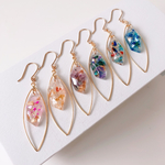♡送料無料♡ゆらめく艶ピアス(4色展開)＊イヤリング無料変更可