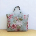 Sさま専用☆yuwaリネンのオープンファスナーのトートバッグ