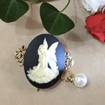送料無料  妖精とパールのポニーフック💕