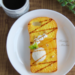 ★受注生産★ フレンチトーストのスマホケース（りんごのキャラメリゼ)