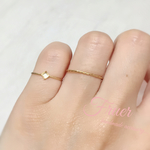 〈オレンジcolor〉*cute ring