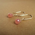 インカローズベーシックピアス  14Kgf