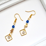 記念SALE❣️キラキラ星ピアス《blue》