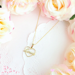 ✨新作  LOVEハートネックレス✨
