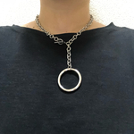 リングチェーンネックレス