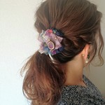 Bloom Ribbon ヘアクリップ