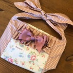 ランチバッグ**ローズフリル♪ピンク 　yuwa
