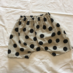 【SALE】リネン ドット ハーフパンツ 90〜100cm
