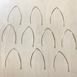 GOLD HOOK PIERCE PARTS