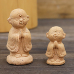 陶器の福地蔵さま　（ピンクセット）