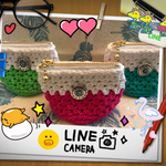 ミニポーチ  8センチファスナー