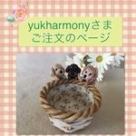＊yukharmonyさまご注文品＊三匹の愛犬の小物入れ
