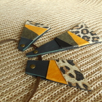 秋色♪革遊びのネックレス