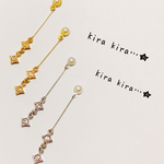耳元にキラリ★貼るピアス❇︎シールピアス