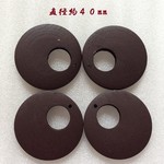 大ぶり ４０mm ウッドチャーム 4個入り アクセサリーパーツ ウッドパーツ 手芸材料