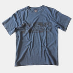 インディゴ REC アルファベット プリント 半袖 Tシャツ メンズ レディース ユニセックス [4422-80]
