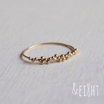 【再販】− K18 − Tsubu Ring