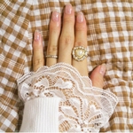 bijou heart ring