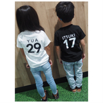 no.02 お名前入り/Tシャツ/プリント