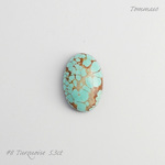＃８ターコイズ カボション Number Eight Turquoise 
