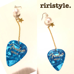 キラキラピックの華やかな大振りピアス