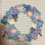 #52紫陽花✿*ﾋﾞｵﾗﾗﾋﾞｯﾄ❀押し花素材セット(*´ω`*)♡*ﾟ
