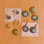 ワンポイントのお花✖︎かわいいピアス 