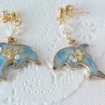  dolphin🐬イヤリング／ピアス