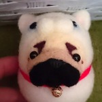 【yuzuyuzuyuy様専用】白ネコだるまパグさん🐱