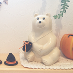 しろくま貯金箱 ハロウィンポシェット