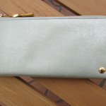 パール調Ｌ字長財布 Ｌ-ｐ1