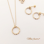 セット特別価格♡スターダストリングネックレス&ピアス