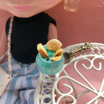 今日のおやつ＊チョコミントアイスパフェ