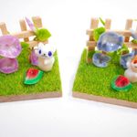 朝顔とすいか-茶しろハチ