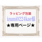 izumi0224kae様専用ページ☺︎