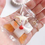 牛乳寒天のバッグチャーム   milk 