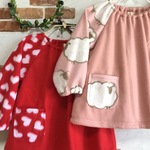 【れいりゅう様オーダー品】フリーススモック2点
