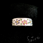 ★スワロフスキー★フラワーリング