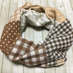 ＊SALE＊ダブルガーゼ【ナチュラルミックス】スヌード