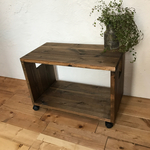 在庫限りsale＊low　shelf 　mini 50 キャスター付き
