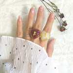 vintage heart ring